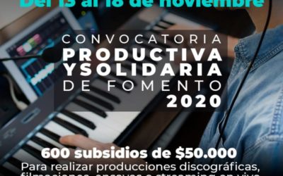 Convocatoria Fomento 2020