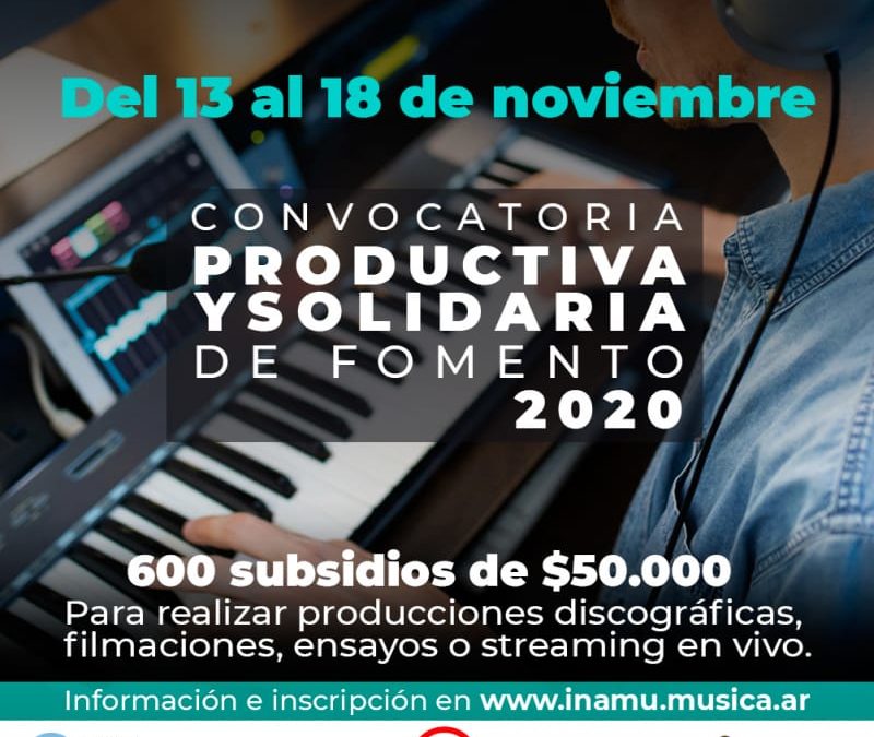 Convocatoria Fomento 2020