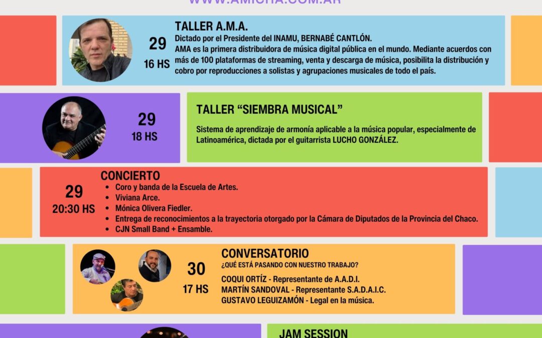¡Se viene el 5° Encuentro de Músicos Independientes del Chaco!