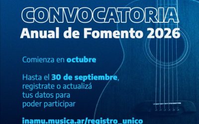 Convocatoria Anual de Fomento 2026 INAMU