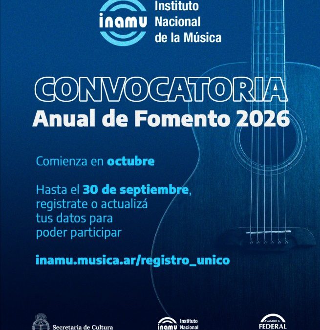 Convocatoria Anual de Fomento 2026 INAMU